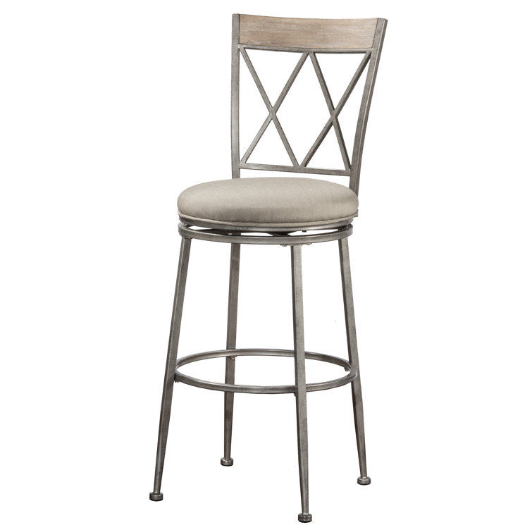 August Grove® Allain Swivel Bar & Counter Stool & Reviews Wayfair